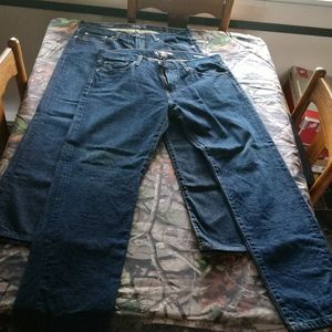 2 Pair Dark Lucky Jeans